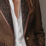 Arabella | Blazer Spigato a Pannelli