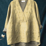 CORINNA | BLUSA CON SCOLLO A V