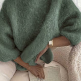 EMBER | MAGLIONE A COLLO ALTO IN MAGLIA