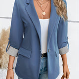 Jamie™ — Blazer da donna con maniche risvoltate