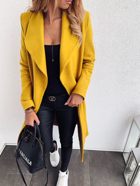 Beatrice – Cappotto con collo a cascata – 5