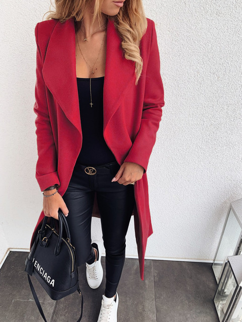 Beatrice – Cappotto con collo a cascata – 6
