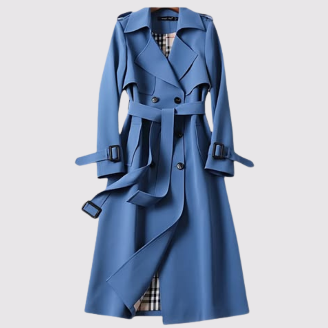 Benedetta – Trench lungo con cintura regolabile – 5