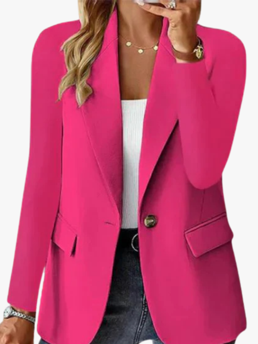 Bianca – Blazer classico con tasche – 1