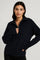 FFION | MAGLIONE CON COLLO A ZIP IN MAGLIA WAFFLE