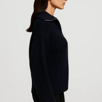 FFION | MAGLIONE CON COLLO A ZIP IN MAGLIA WAFFLE