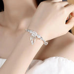 Bracciale con ciondolo Acchiappasogni in argento – Immagine 1