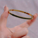Bracciale verde e oro – Immagine 3