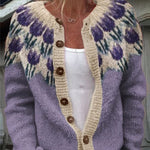 Cinzia™ | Cardigan Floreale Elegante