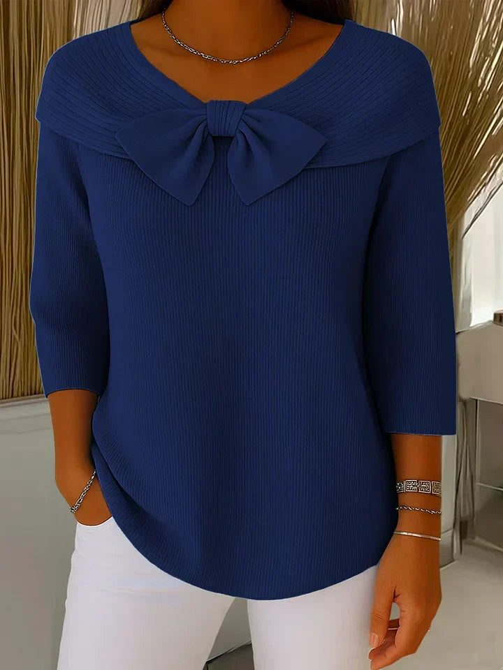ELLA | SWEATER WITH BOW
