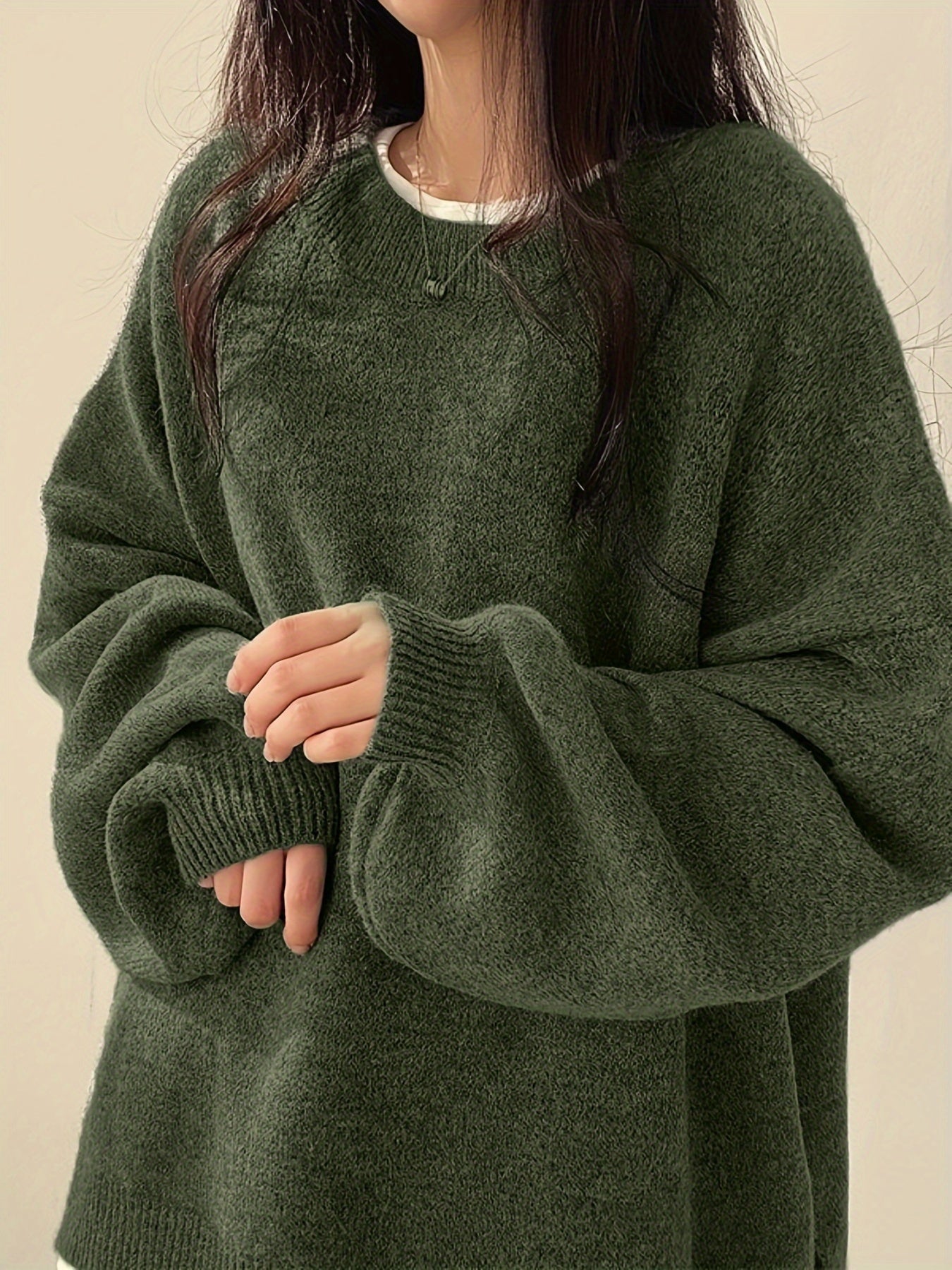 EVERLIGHT | MAGLIONE CASUAL CON SPACCHI LATERALI