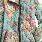 DOROTHEA | GIACCA TRAPUNTATA FLOREALE COUNTRY