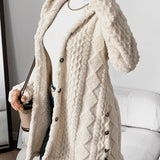 ANGELICA™|CARDIGAN CON CAPPUCCIO