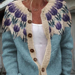 Cinzia™ | Cardigan Floreale Elegante