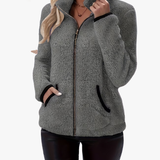 Carina – Giacca con collo alto e zip – 1