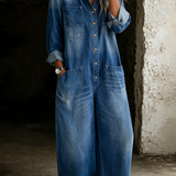 Lena | Tuta in denim casual