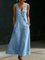 Vera | Abito in denim con bottoni
