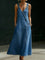 Vera | Abito in denim con bottoni