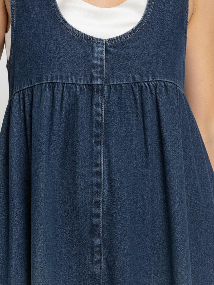 Karen | Abito lungo in denim