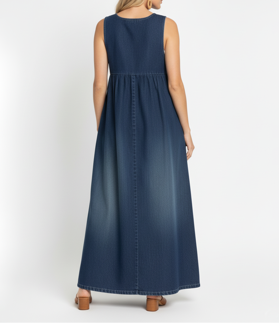 Karen | Abito lungo in denim