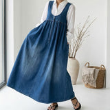 Karen | Abito lungo in denim