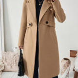 Clarissa – Cappotto lungo con chiusura nascosta – 8