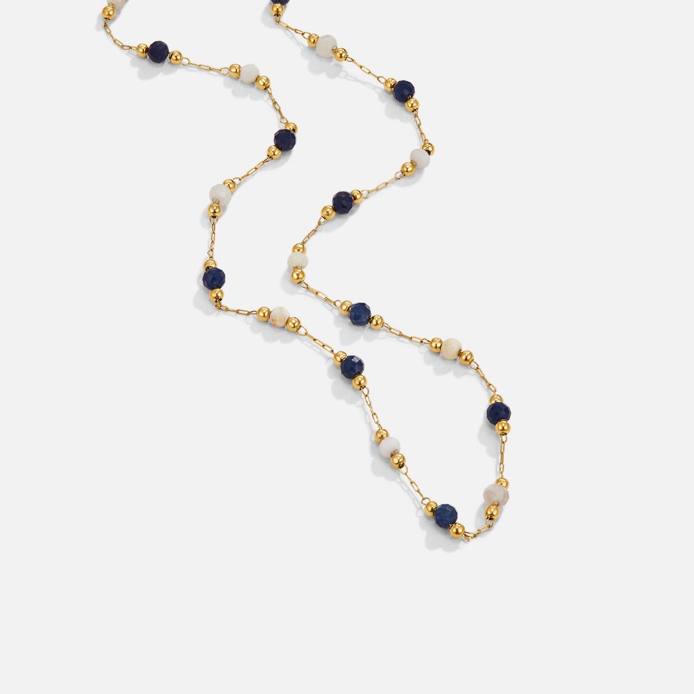Collana a strati con pietre – Immagine 1