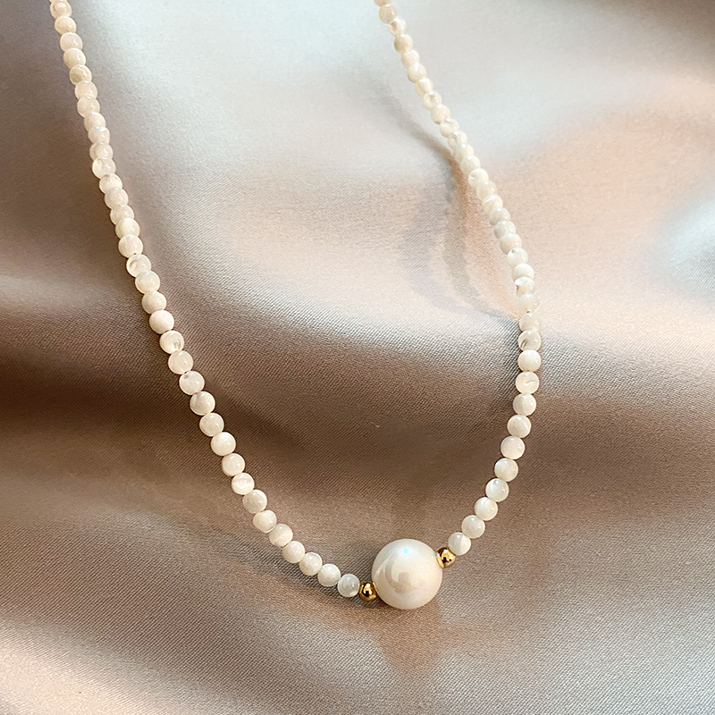 Collana chic con perla – Immagine 1
