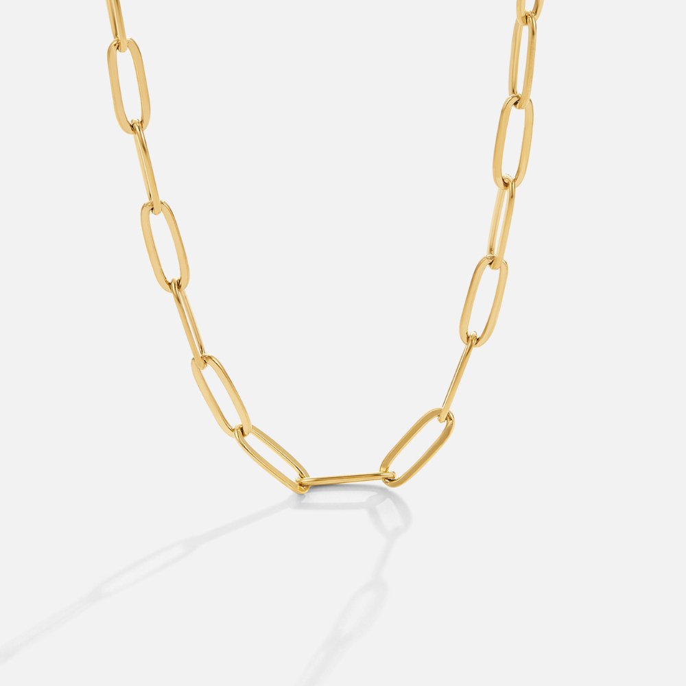 Collana classica a catena con chiusura – Immagine 3