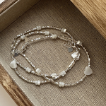 Collezione di bracciali classici vintage con perline – Immagine 1