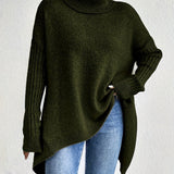 ODETTE™|MAGLIONE DOLCEVITA OVER