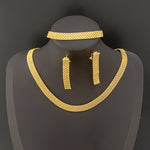Set Collana Lunga, Bracciale e Orecchini