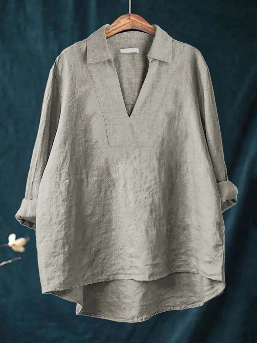 CELESTINE | BLUSA CON SCOLLO A V