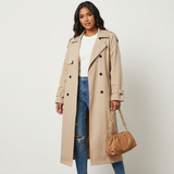 Daria – Trench lungo con cintura – 1