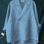 CALYSSA | BLUSA CON COLLO A REVERS