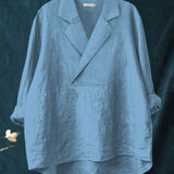 CALYSSA | BLUSA CON COLLO A REVERS