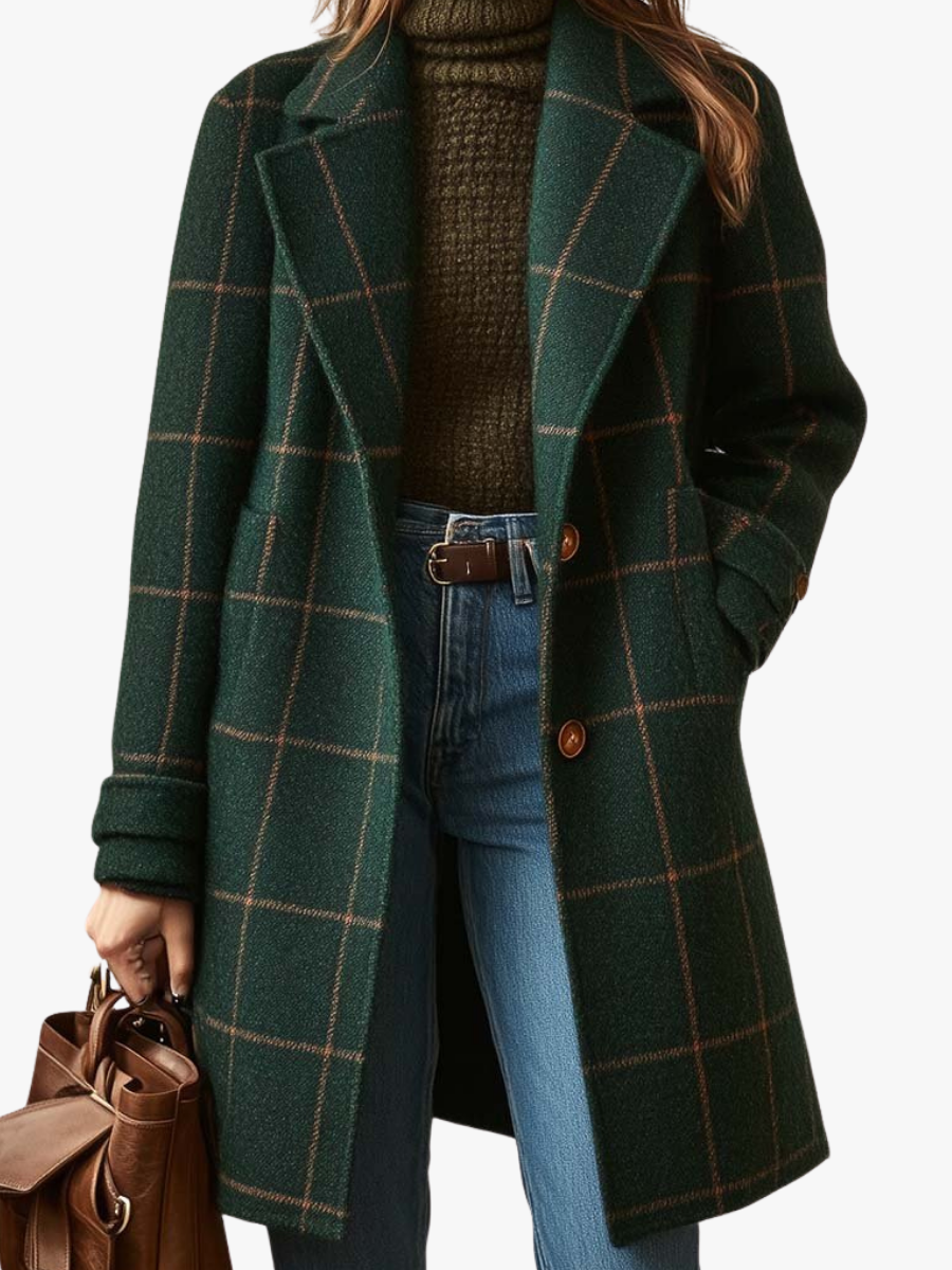 Delfina – Cappotto a quadri – 1