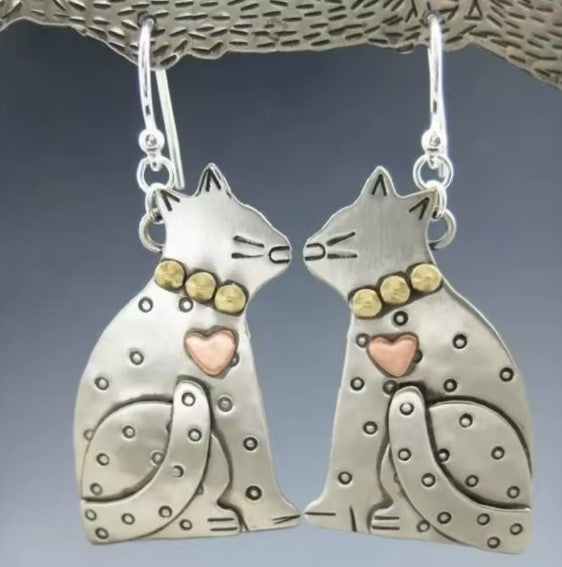 Deliziosi orecchini a gatto – Immagine 1