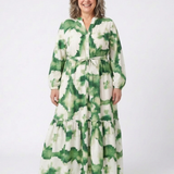 Sabine | Abito Maxi con Cintura in Vita