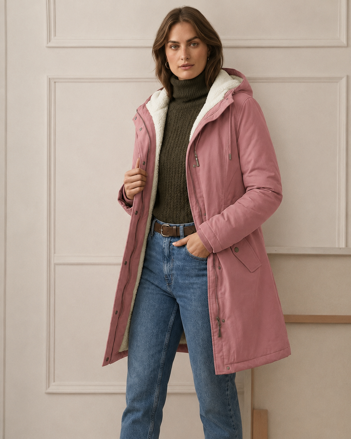 Diana – Parka con fodera in pile – 28