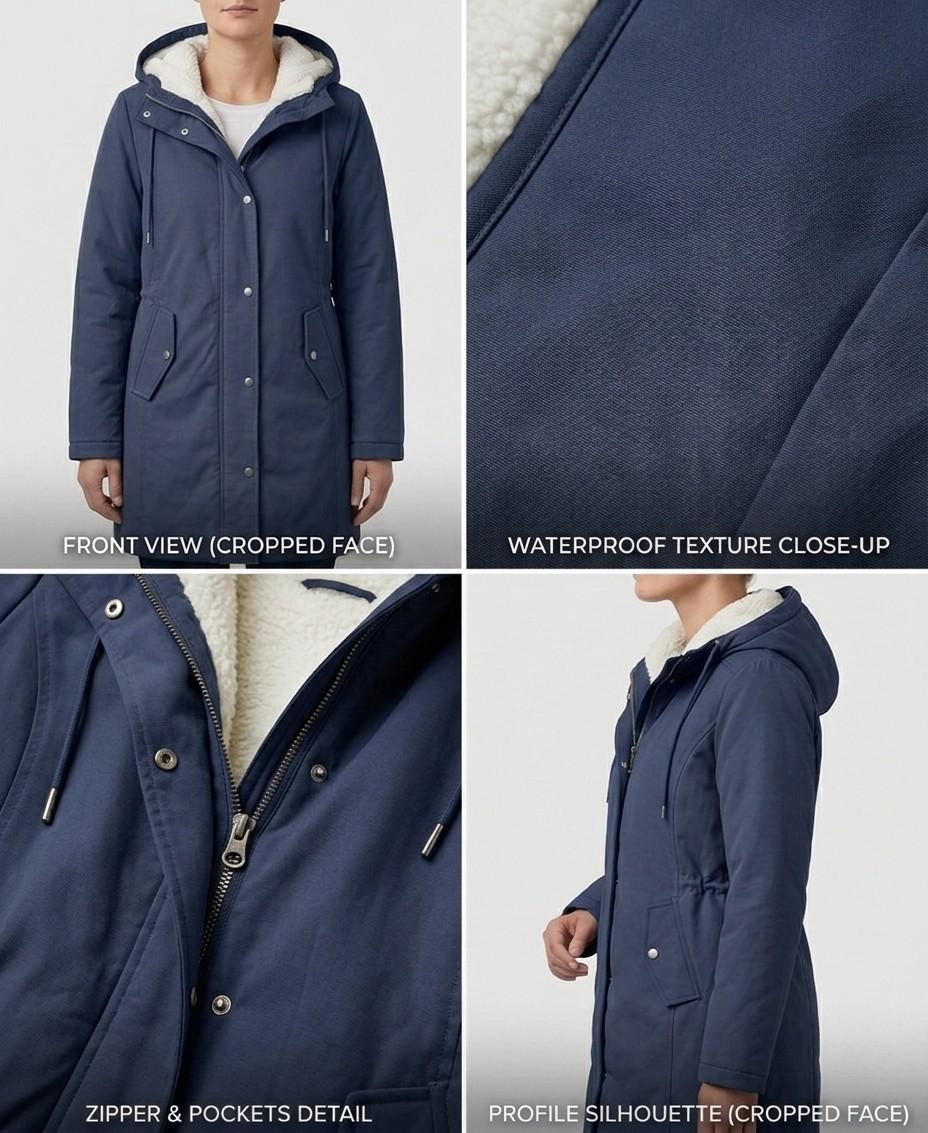 Diana – Parka con fodera in pile – 9