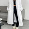 Donatella – Giacca lunga con cappuccio e zip – 1