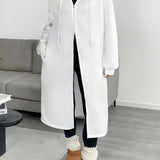 Donatella – Giacca lunga con cappuccio e zip – 4