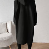 Donatella – Giacca lunga con cappuccio e zip – 9