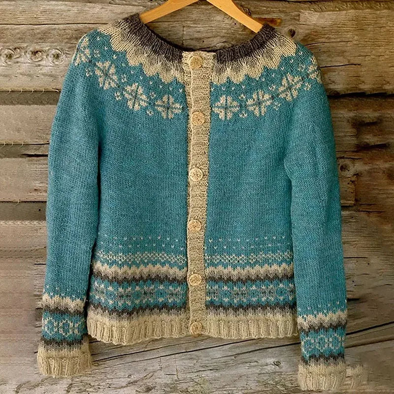 Maria™ | Cardigan Nordico Elegante