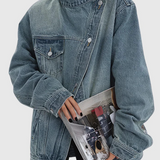 Bella™ — Giacca in denim dal design artistico