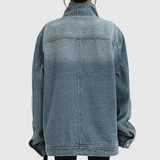 Bella™ — Giacca in denim dal design artistico