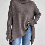 ODETTE™|MAGLIONE DOLCEVITA OVER