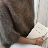 EMBER | MAGLIONE A COLLO ALTO IN MAGLIA