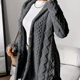 ANGELICA™|CARDIGAN CON CAPPUCCIO